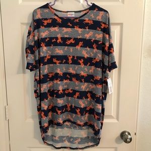 LuLaRoe Irma XS NWT Unicorn Print